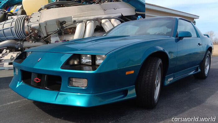 El Camaro Z28 De 1992 Emerge Del Almacenamiento Eterno Con 1,324 Millas | Carscoops